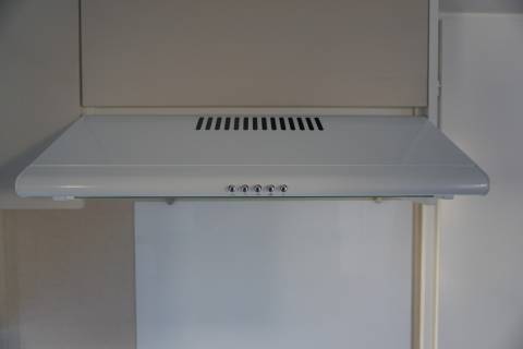 Hotte aspirante du mobil home neuf 2 chambres IRM Azal&eacute;e 2021