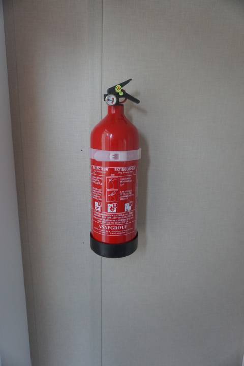 Extincteur du mobil home neuf 2 chambres IRM Azal&eacute;e 2021