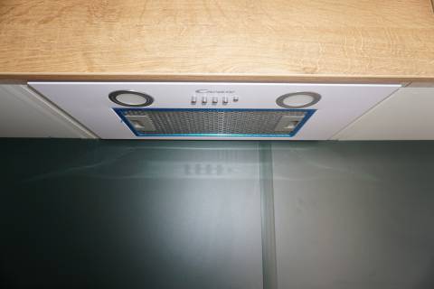 Hotte encastr&eacute;e du mobil home 2022 2 chambres O'Hara 844