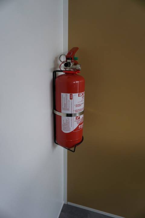 Extincteur du mobil home neuf 2 chambres TRIGANO Evo 35 2022