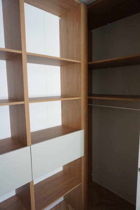 Dressing du mobil home IRM HABITAT Rêve d'été 2022 - 2 chambres