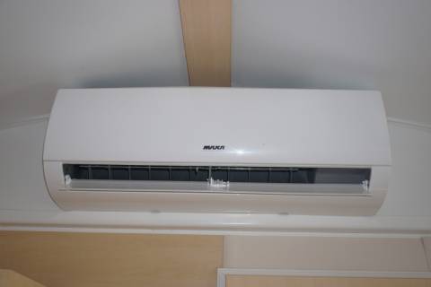 Climatisation du mobil home occasion 3 chambres IRM Super Titania 2008