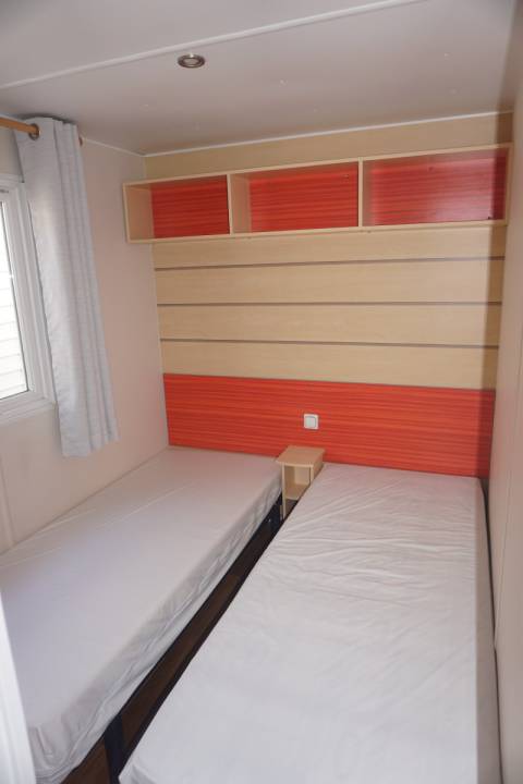 Chambre invit&eacute;s du mobil home occasion 3 chambres IRM Super Titania 2008