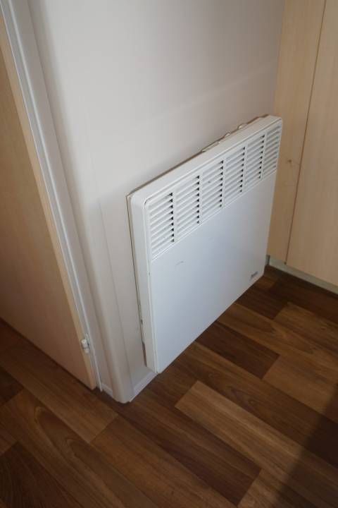 Convecteur dans le mobil home occasion 3 chambres IRM Super Titania 2008