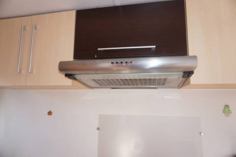 Hotte aspirante du mobil home occasion 2 chambres IRM Riviera 2007