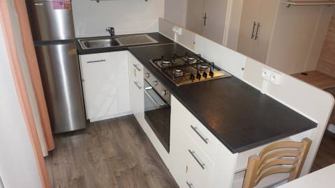 Cuisine du mobil home résidentiel IRM Luminosa 2019 - 3 chambres