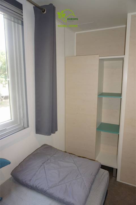 Chambre double du mobil home IRM Super Mercure Riviera 2020 - 2 chambres