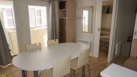 Intérieur du mobil home LOUISIANE Tamaris 2012 - 3 chambres