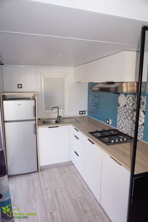 Cuisine du mobil home LOUISIANE Grand Large 2018 - 2 chambres