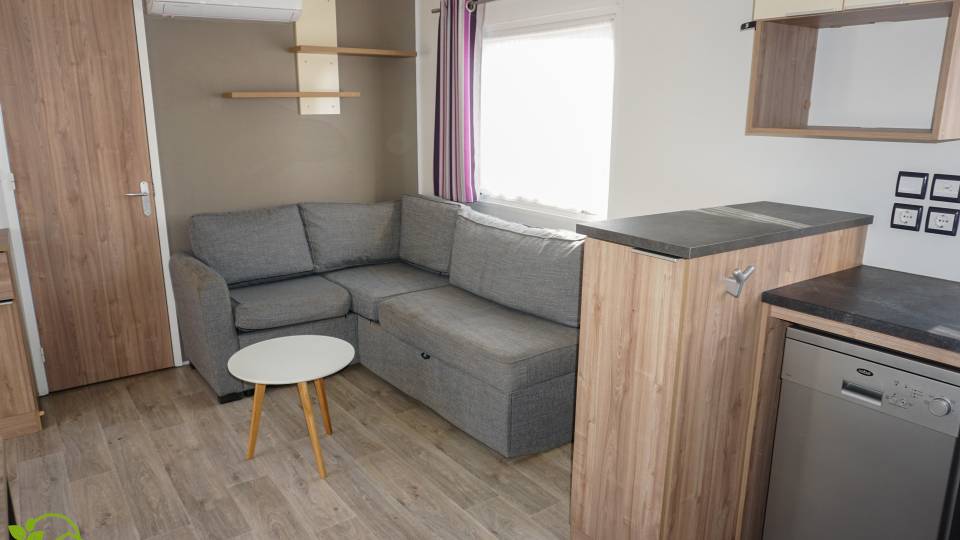 Intérieur du mobil home RAPID'HOME Elite 2018 - 2 chambres
