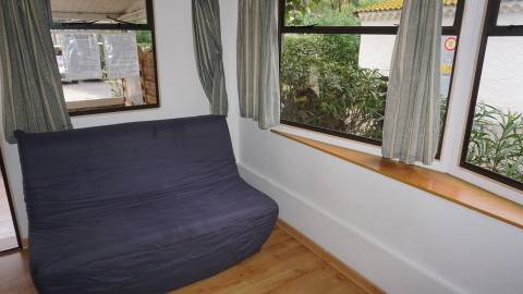 Salon du mobil home ABI Montrose 2003 - 2 chambres