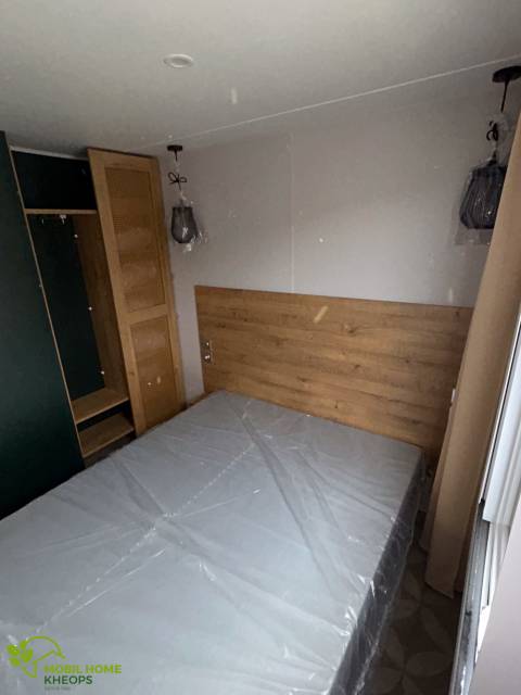 Chambre parentale du mobil home O'HARA 804 2022 - 2 chambres