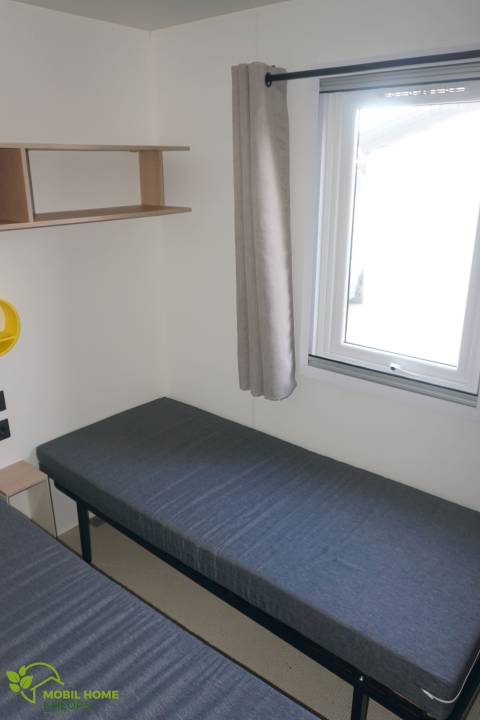 Chambre enfants du mobil home Neuf IRM Super Mercure Riviera 2022 2 chambres