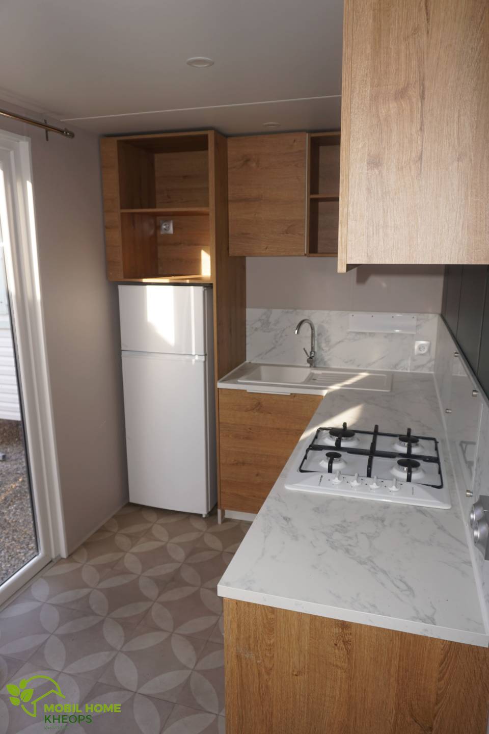 Cuisine du mobil home neuf O'HARA 844 2022 2 chambres